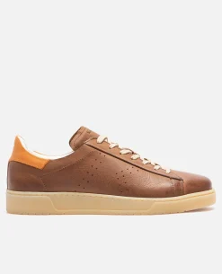 HOMERUN 3B VGT Sneakers Cuir Tannage Végétal Marron Homme