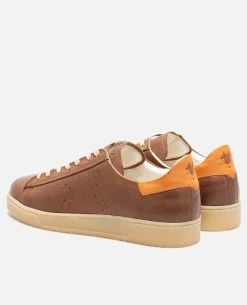 HOMERUN 3B VGT Sneakers Cuir Tannage Végétal Marron Homme