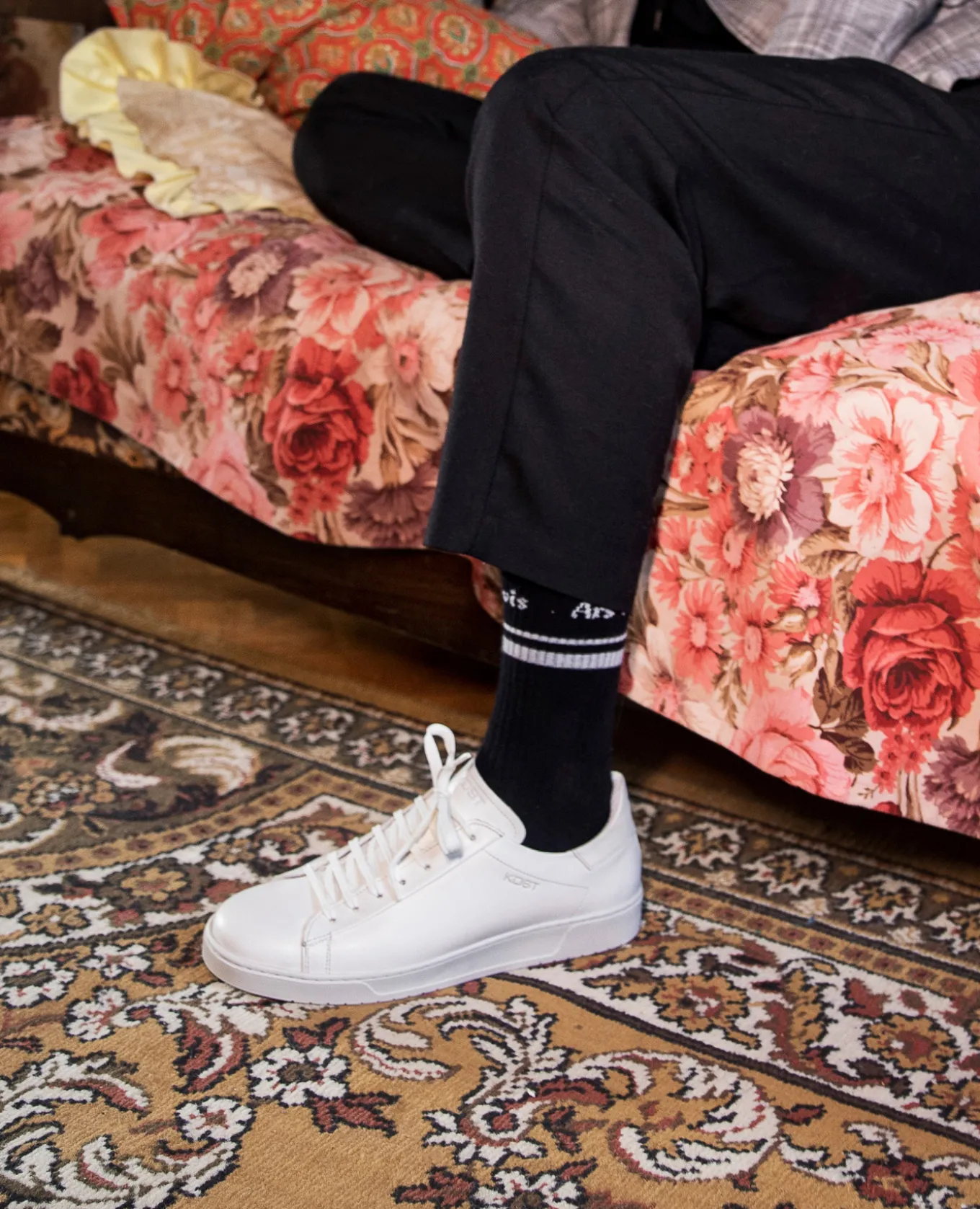HOMERUN 2R VGT Sneakers Cuir Tannage Végétal Blanc Homme