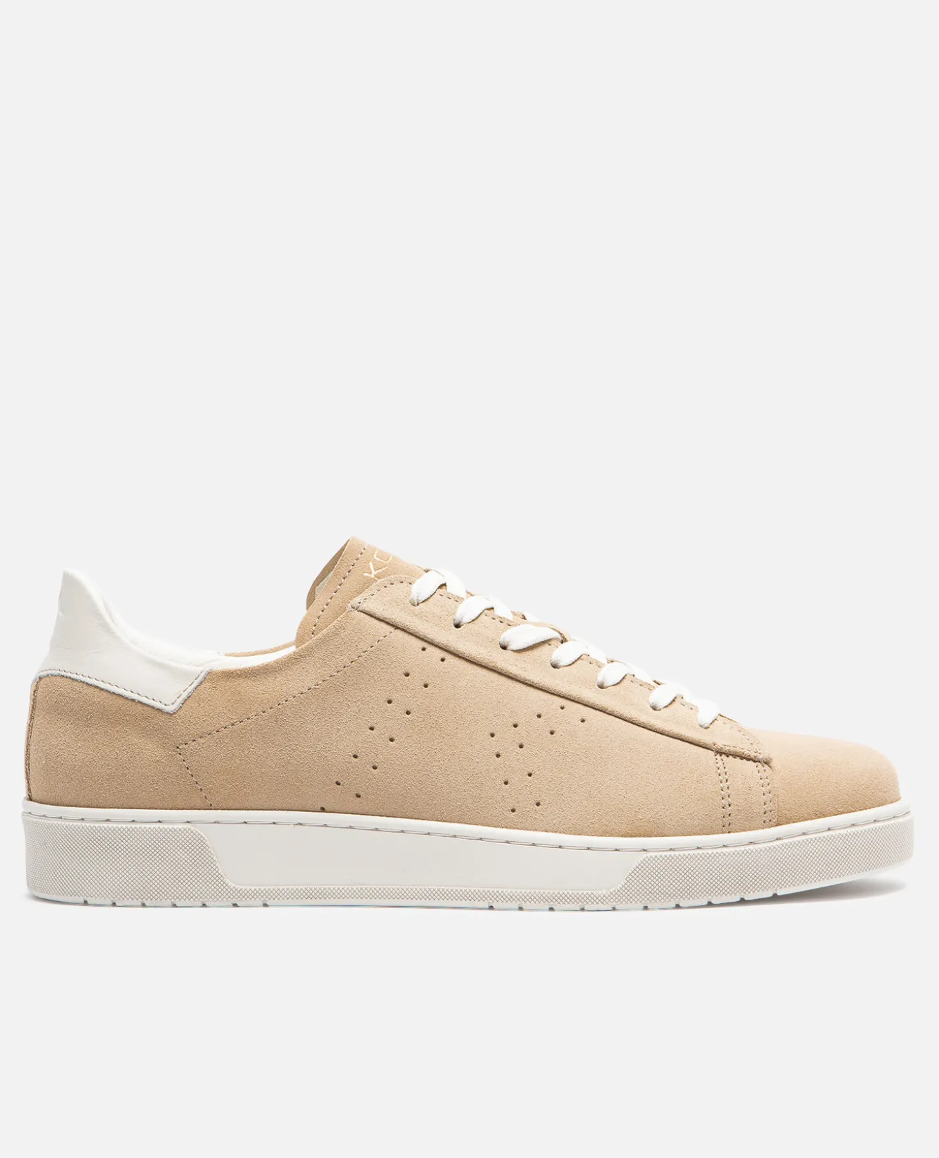 HOMERUN 3S F Sneakers Croûte Velours Beige Femme