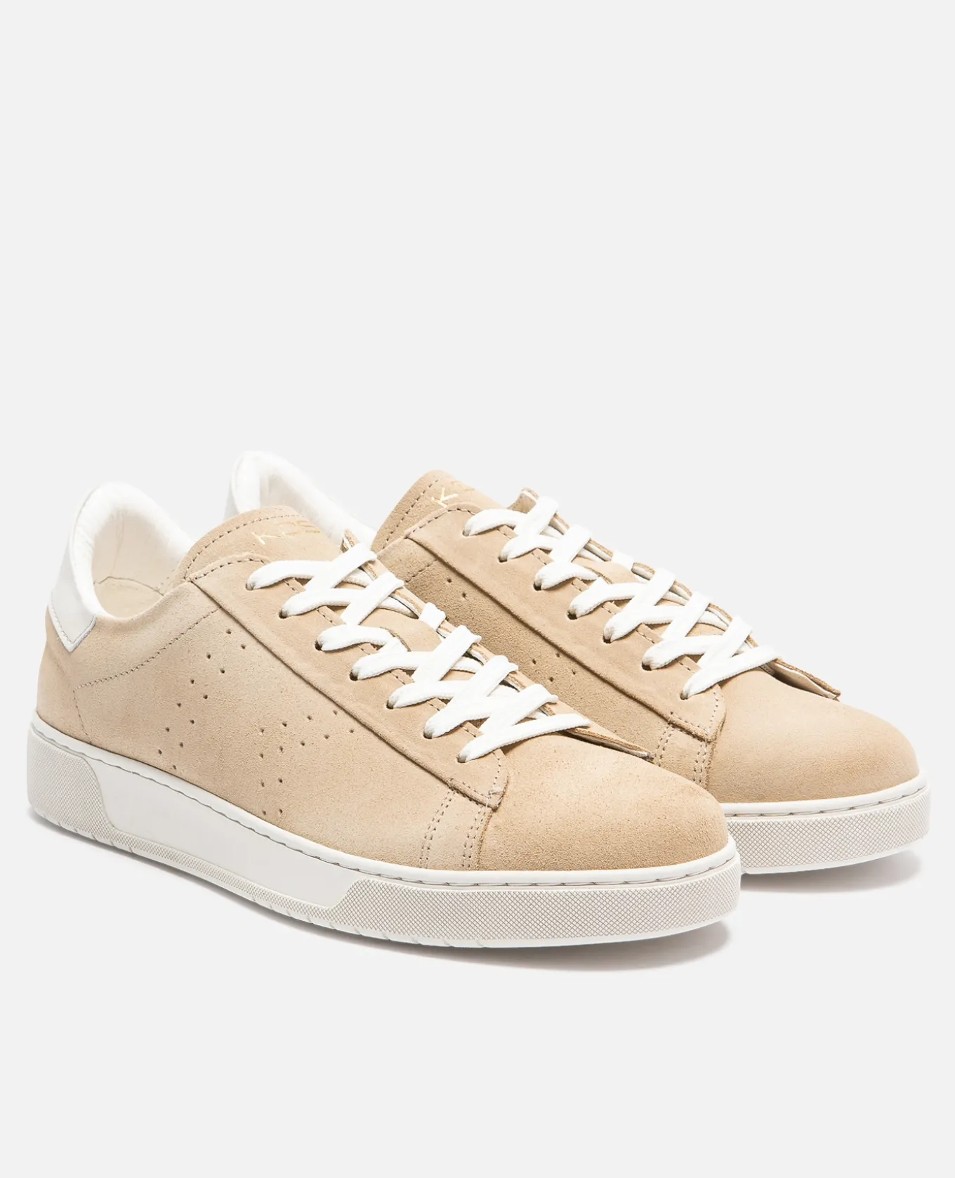 HOMERUN 3S Sneakers Croûte Velours Beige Homme