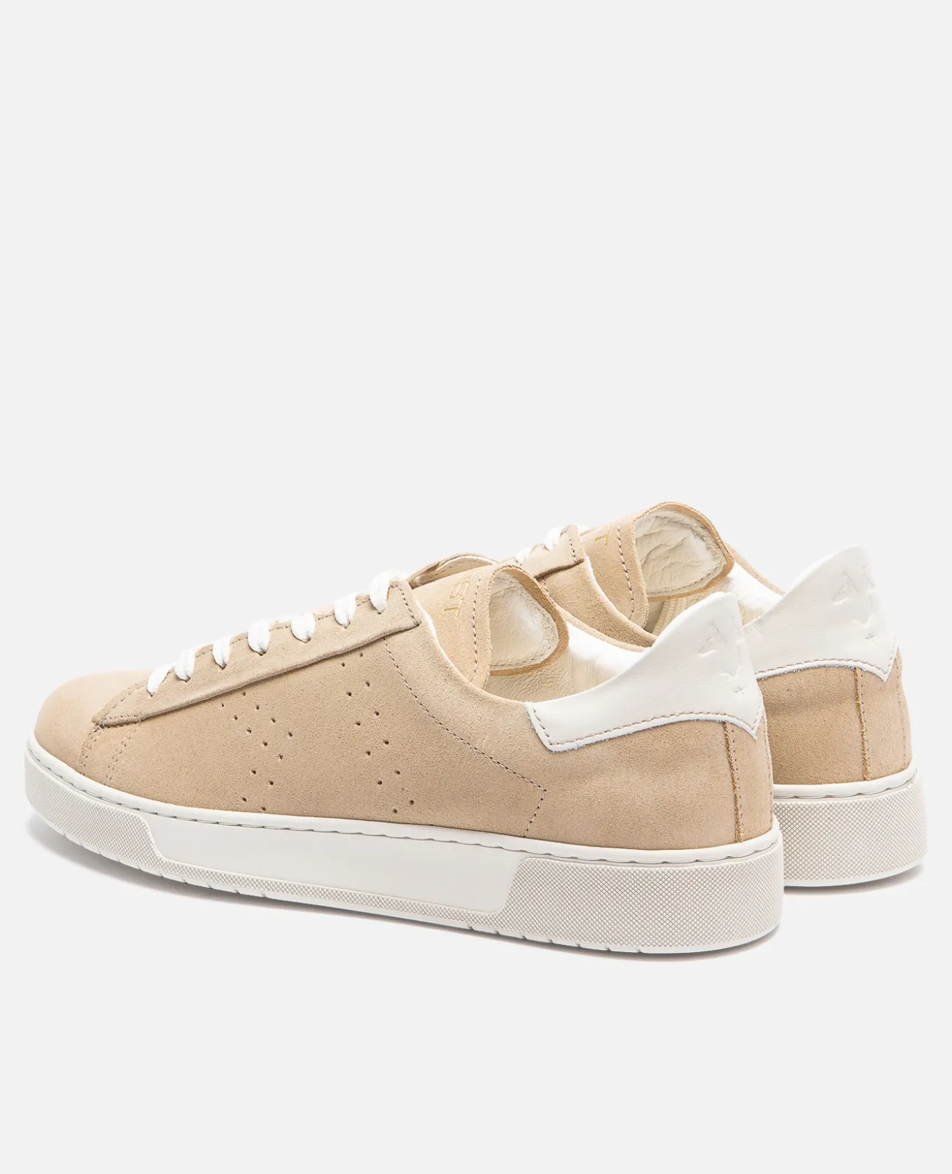 HOMERUN 3S Sneakers Croûte Velours Beige Homme