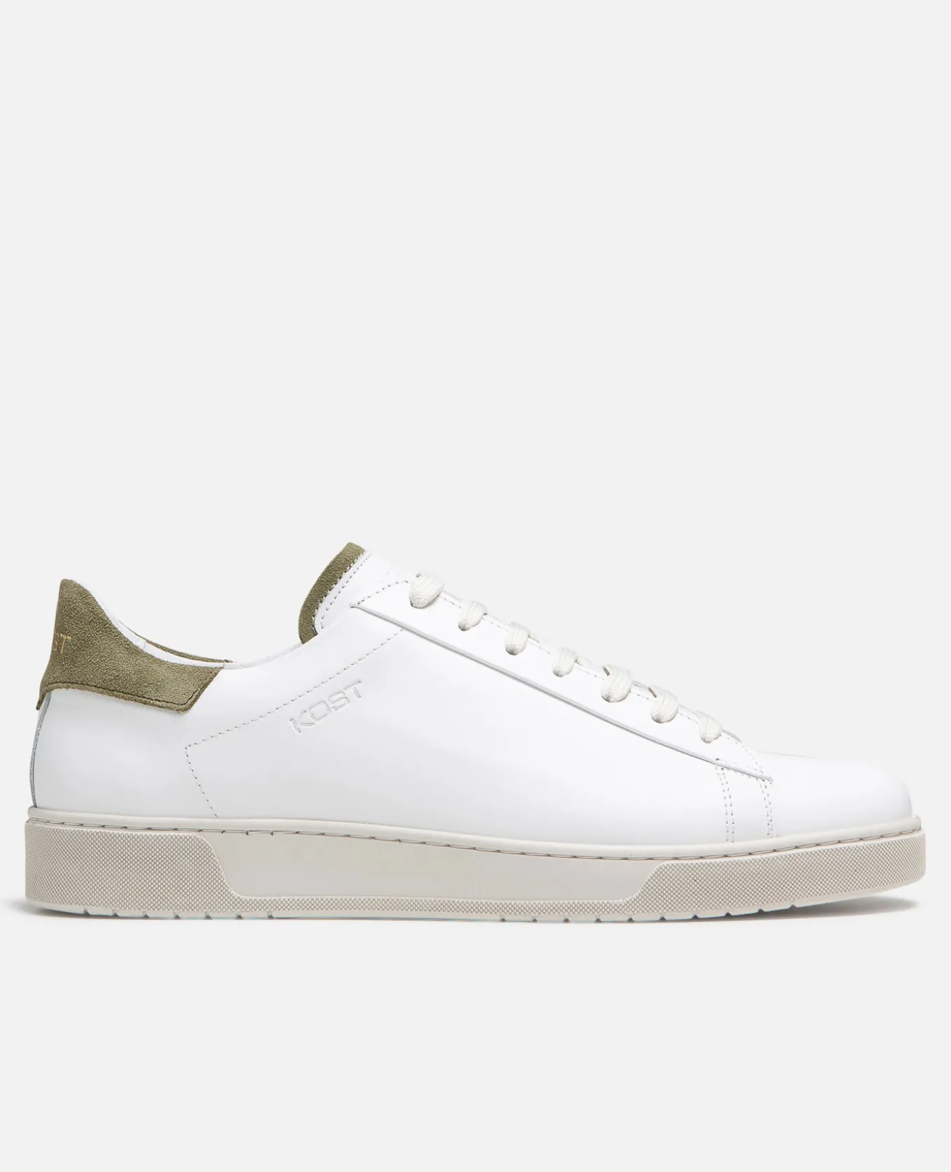 HOMERUN Sneakers Cuir Blanc Homme