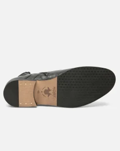 HOWARD 35 Boots Cuir à Lacets Noir Homme