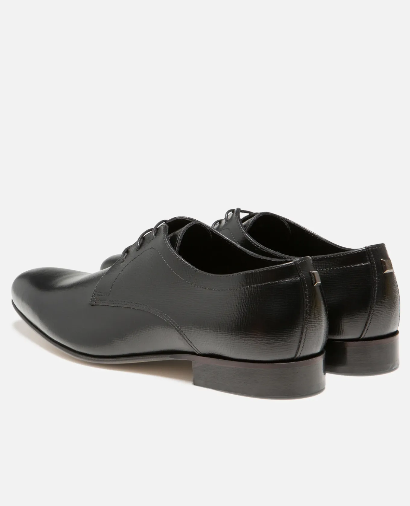 JEFFREY Derbies Cuir Noir Homme