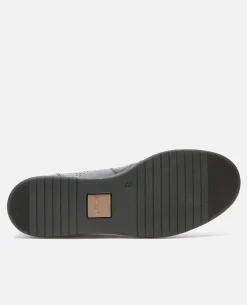 JUMPER R VGT Sneakers Cuir Tannage Végétal Noir Homme