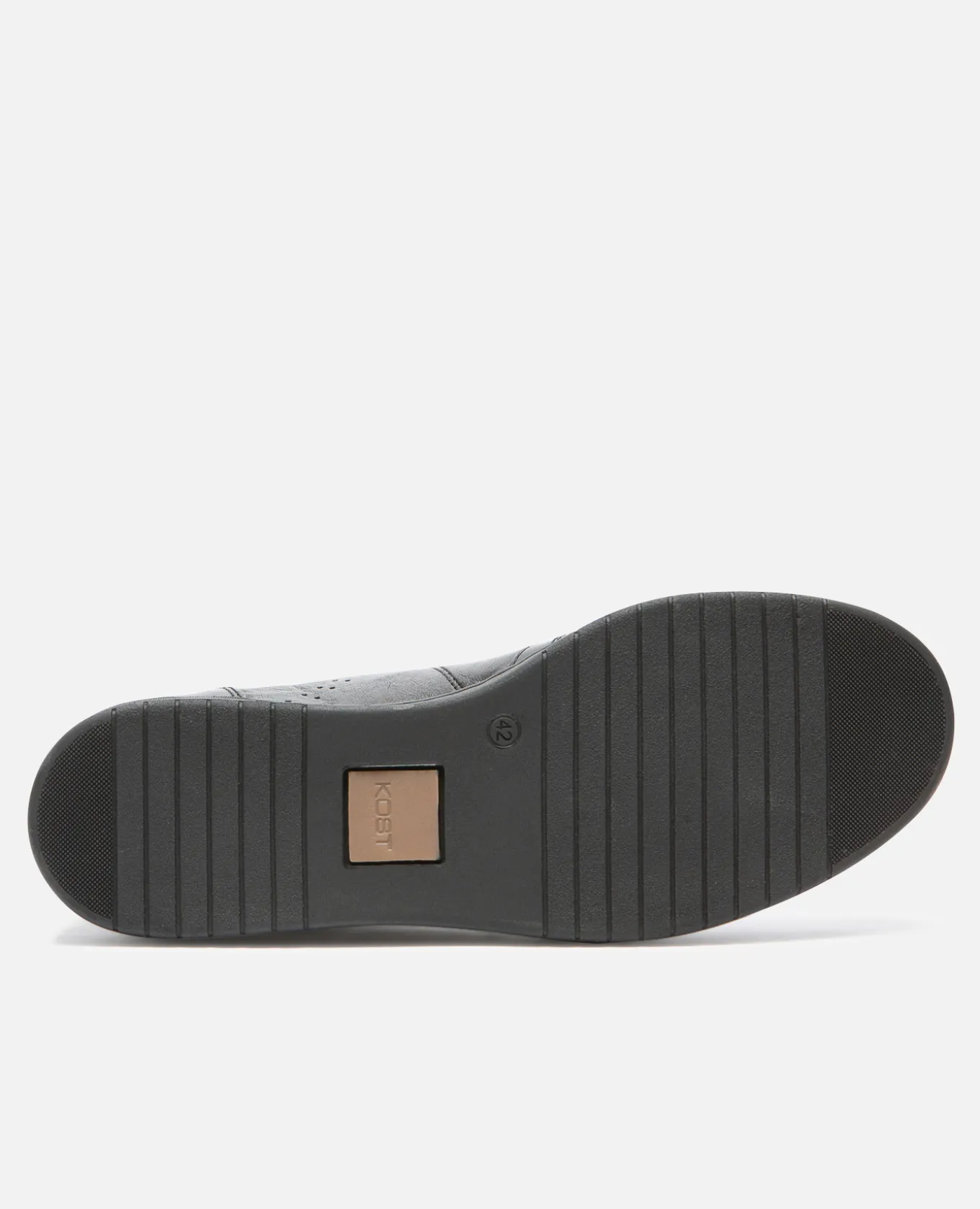 JUMPER R VGT Sneakers Cuir Tannage Végétal Noir Homme