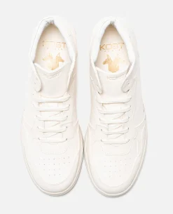 JUMPER R VGT Sneakers Cuir Tannage Végétal Blanc Femme