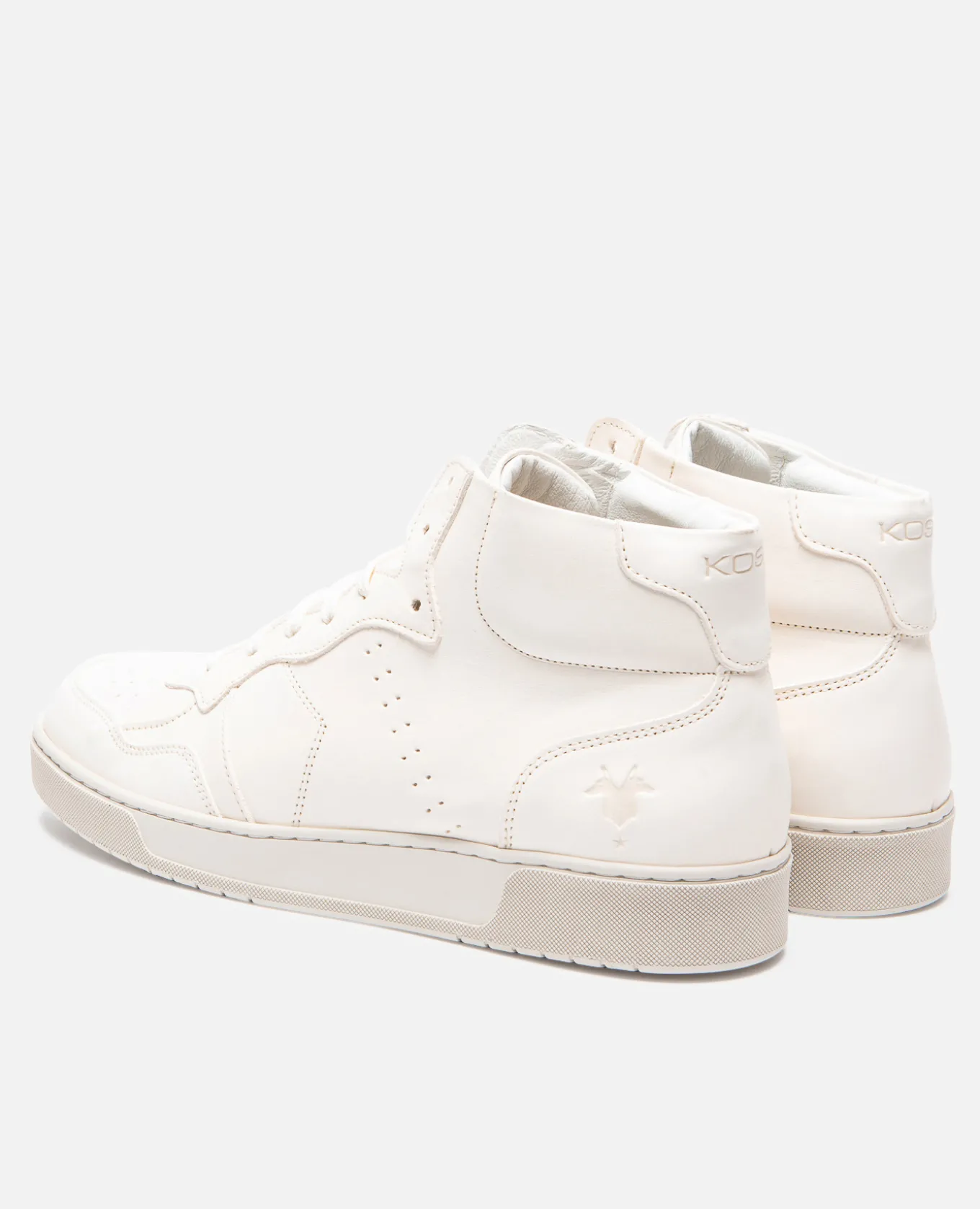 JUMPER R VGT Sneakers Cuir Tannage Végétal Blanc Homme