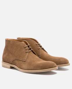 KARTER 5  Chukka boots Croûte Velours Marron Homme