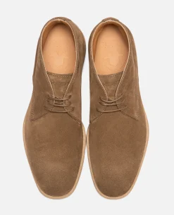 KARTER 5 Chukka boots Croûte Velours Marron Homme