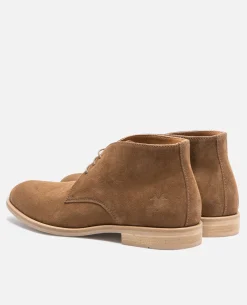KARTER 5 Chukka boots Croûte Velours Marron Homme