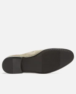 KOBE 5 Mocassin Croûte Velours Kaki Homme