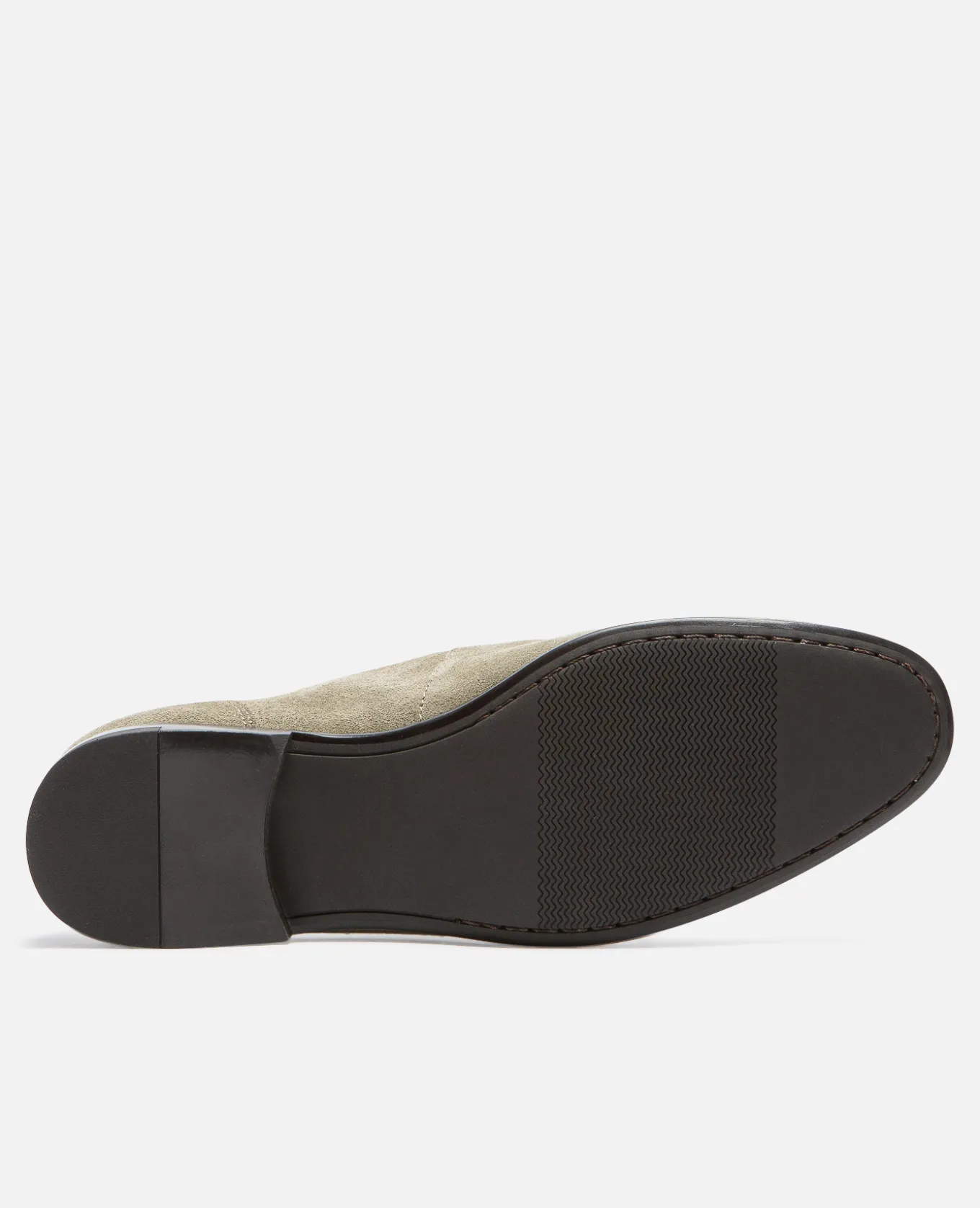 KOBE 5 Mocassin Croûte Velours Kaki Homme