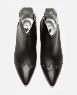 LUNA 31 Boots Cuir Noir Femme