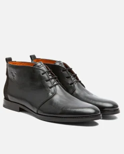MADISON 51  Chukka boots Cuir Noir Homme