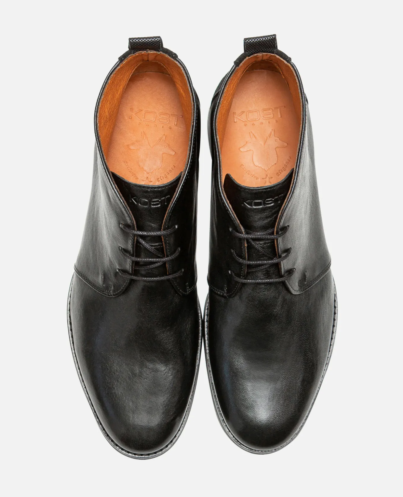 MADISON 51 Chukka boots Cuir Noir Homme