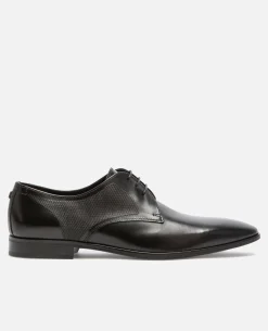 MARK Derbies Cuir Noir Homme