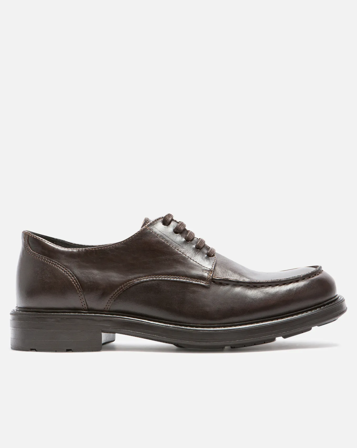 MASHER T VGT Derbies Cuir Tannage Végétal Marron Homme