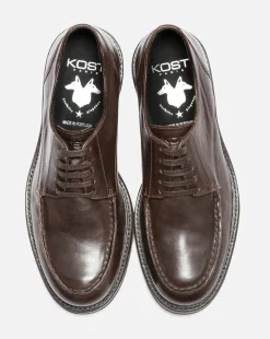 MASHER T VGT Derbies Cuir Tannage Végétal Marron Homme