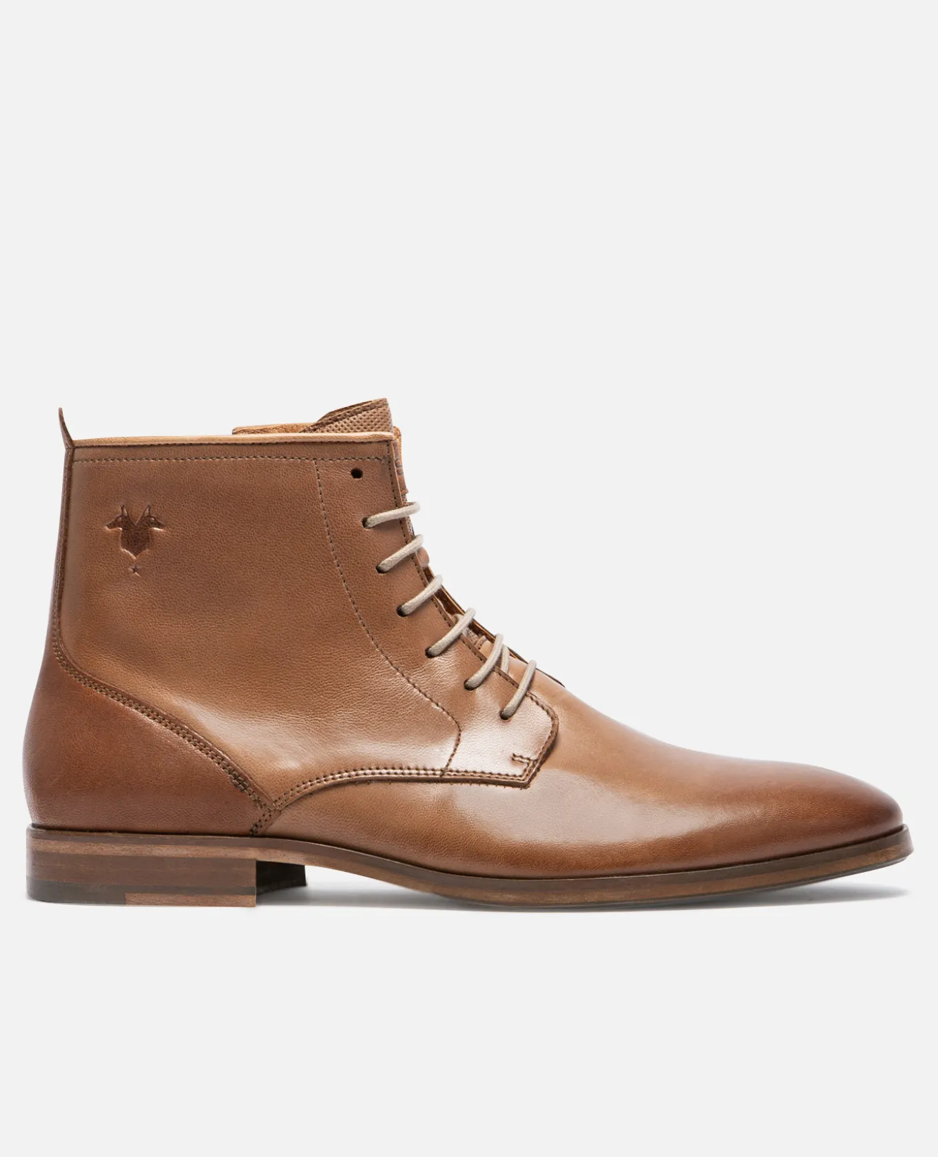 NICHE 39 Boots Cuir Marron Homme