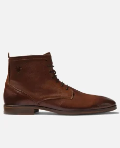 NICHE1 Boots Cuir Tannage Végétal Marron Homme