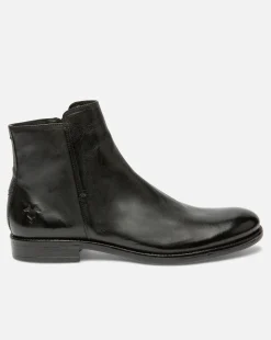 NORMAN 35 Boots Cuir Noir Homme