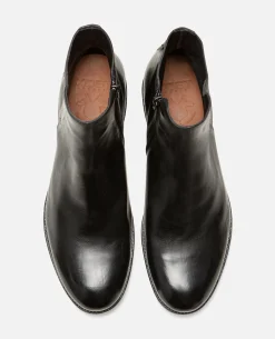 NORMAN 35 Boots Cuir Noir Homme