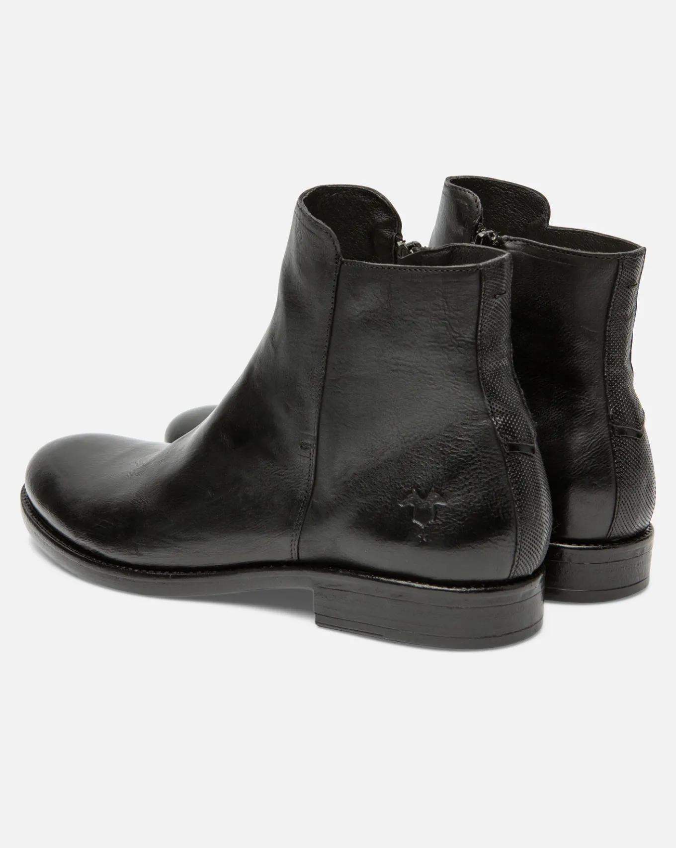 NORMAN 35 Boots Cuir Noir Homme
