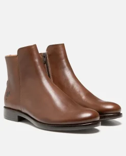 NORMAN VGT  Boots Cuir Tannage Végétal Marron Homme