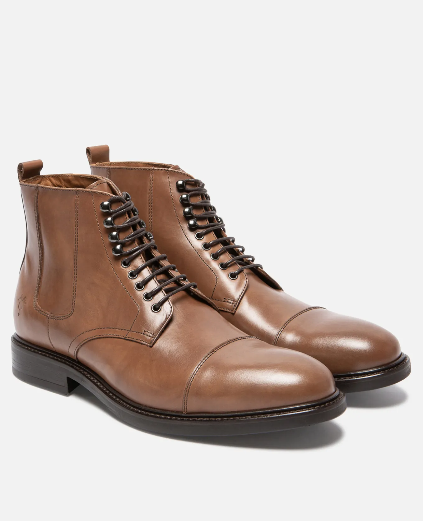 REFUSE 2 Boots Cuir Marron Homme