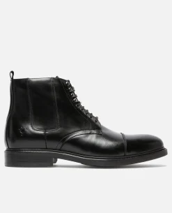 REFUSE 2 Boots Cuir Noir Homme