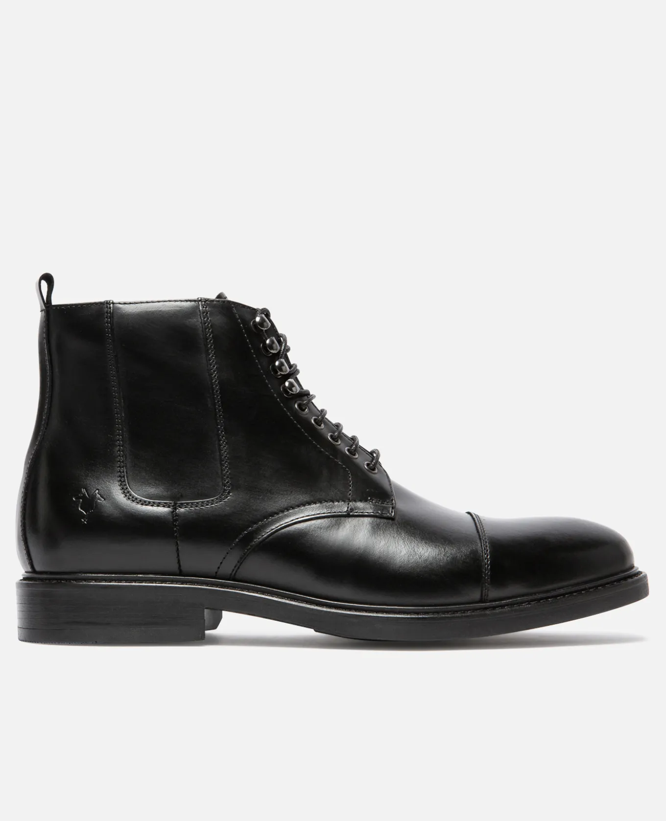 REFUSE 2 Boots Cuir Noir Homme