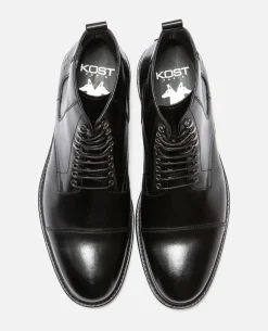 REFUSE 2 Boots Cuir Noir Homme