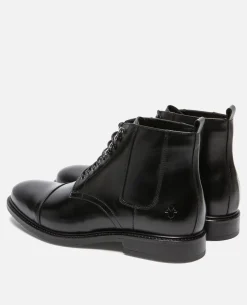 REFUSE 2 Boots Cuir Noir Homme