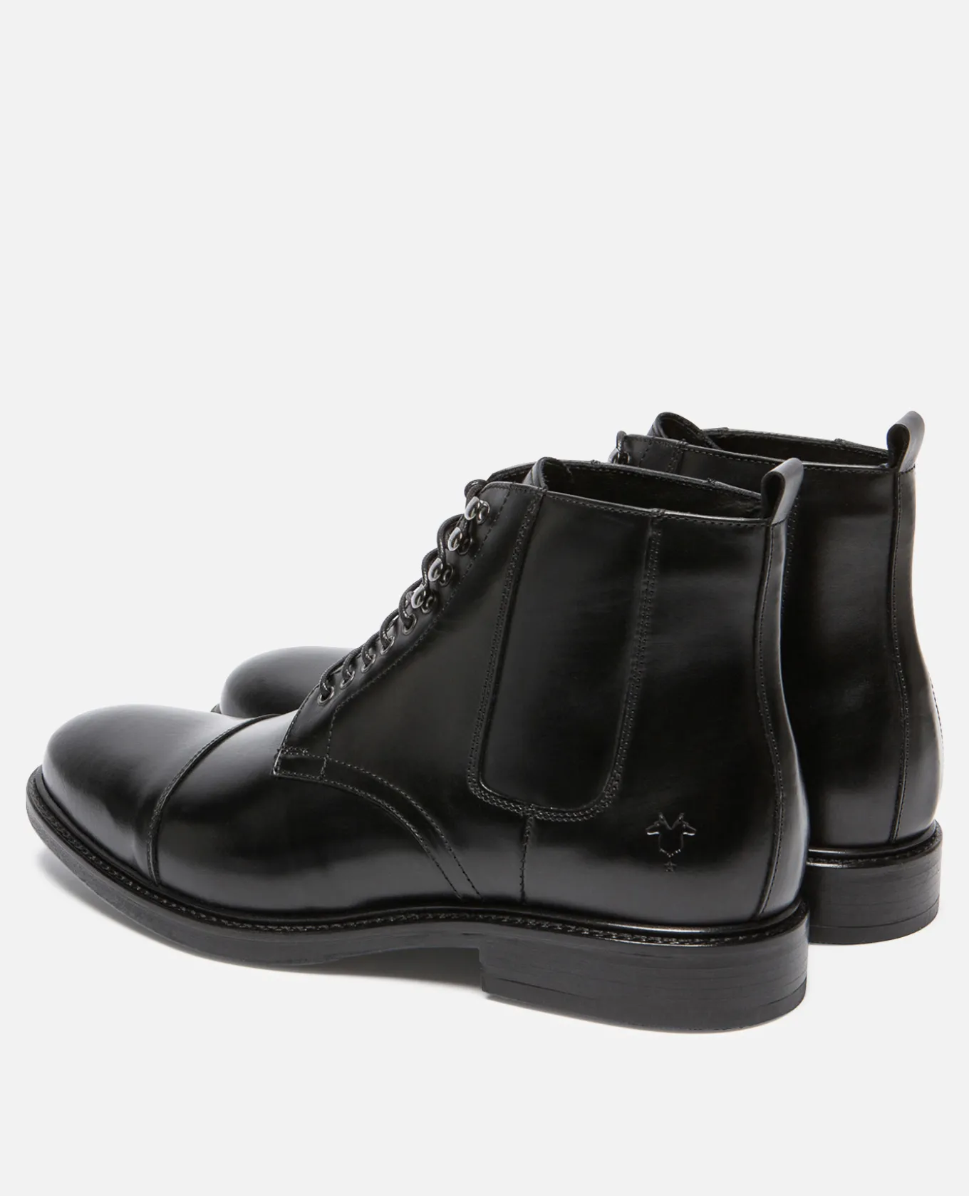REFUSE 2 Boots Cuir Noir Homme
