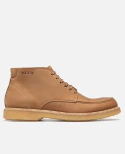 RYDER Boots Nubuck Marron Homme