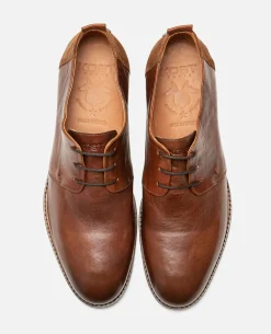 SANFORD 51 Derbies Cuir Marron Homme
