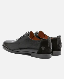SANFORD 51 Derbies Cuir Noir Homme