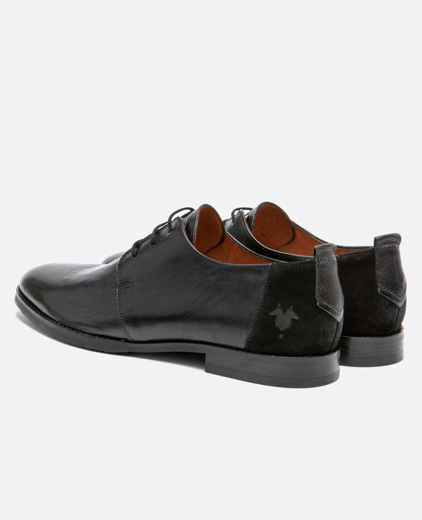 SANFORD 51 Derbies Cuir Noir Homme