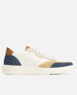 SNOOZE T Sneakers textile bleu Homme