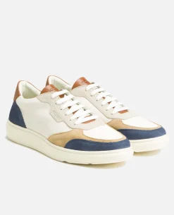 SNOOZE T  Sneakers textile bleu Homme