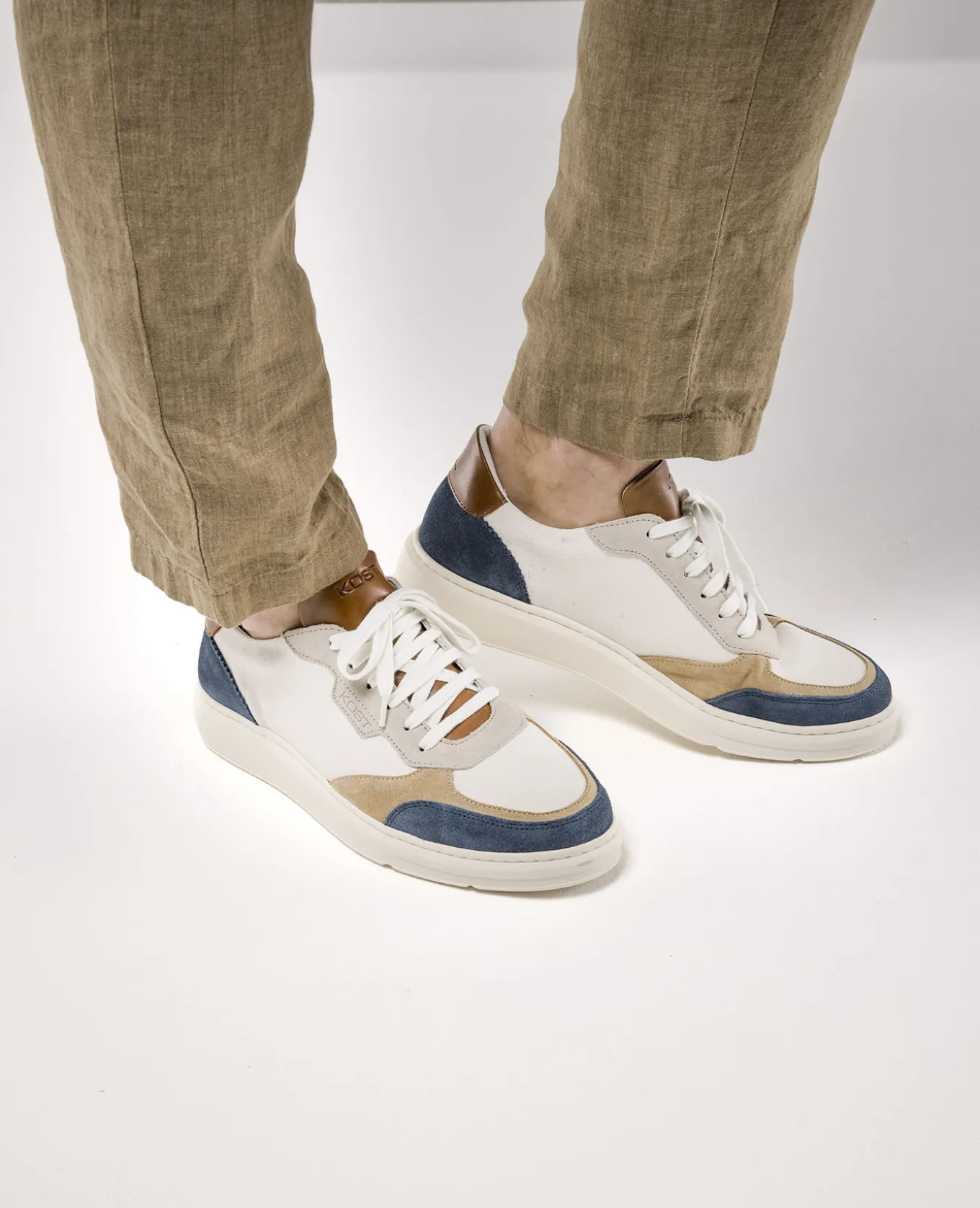 SNOOZE T Sneakers textile bleu Homme