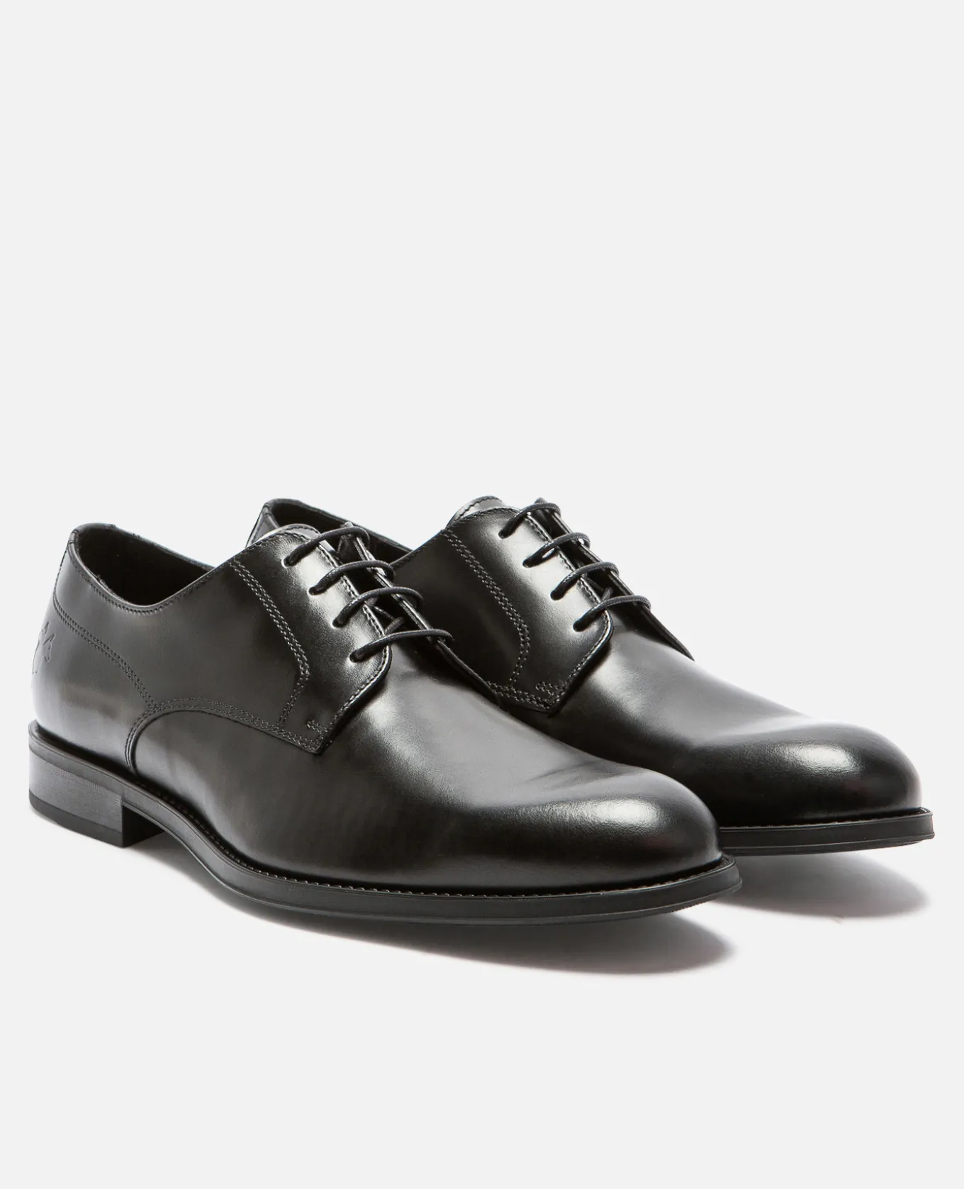 SPENCER Derbies Cuir Noir Homme