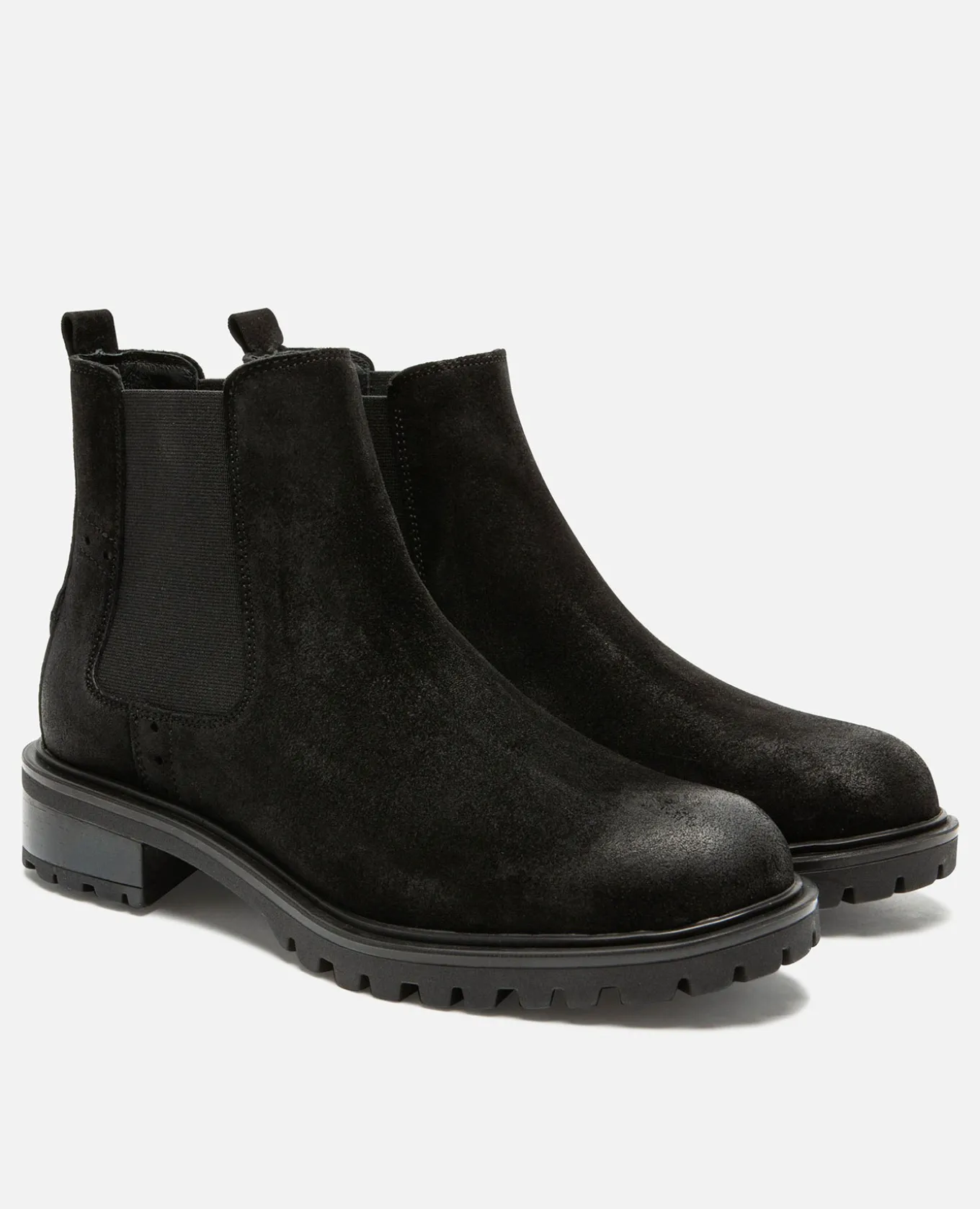 TARA 5 Chelsea boots Croûte velours Femme