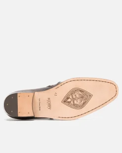 TRAVIS 73 Boots à talons Cuir Marron Homme