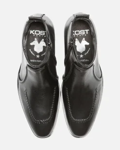 TRAVIS 73 Boots à talons Cuir Noir Homme