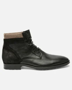 VENTURA 46 Boots Noires Tannage Végétal Homme