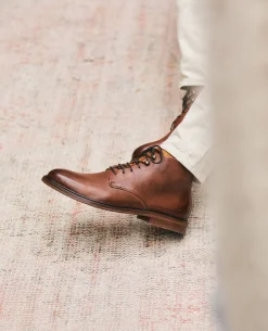 VOGUE VGT  Boots cuir tannage végétal Marron