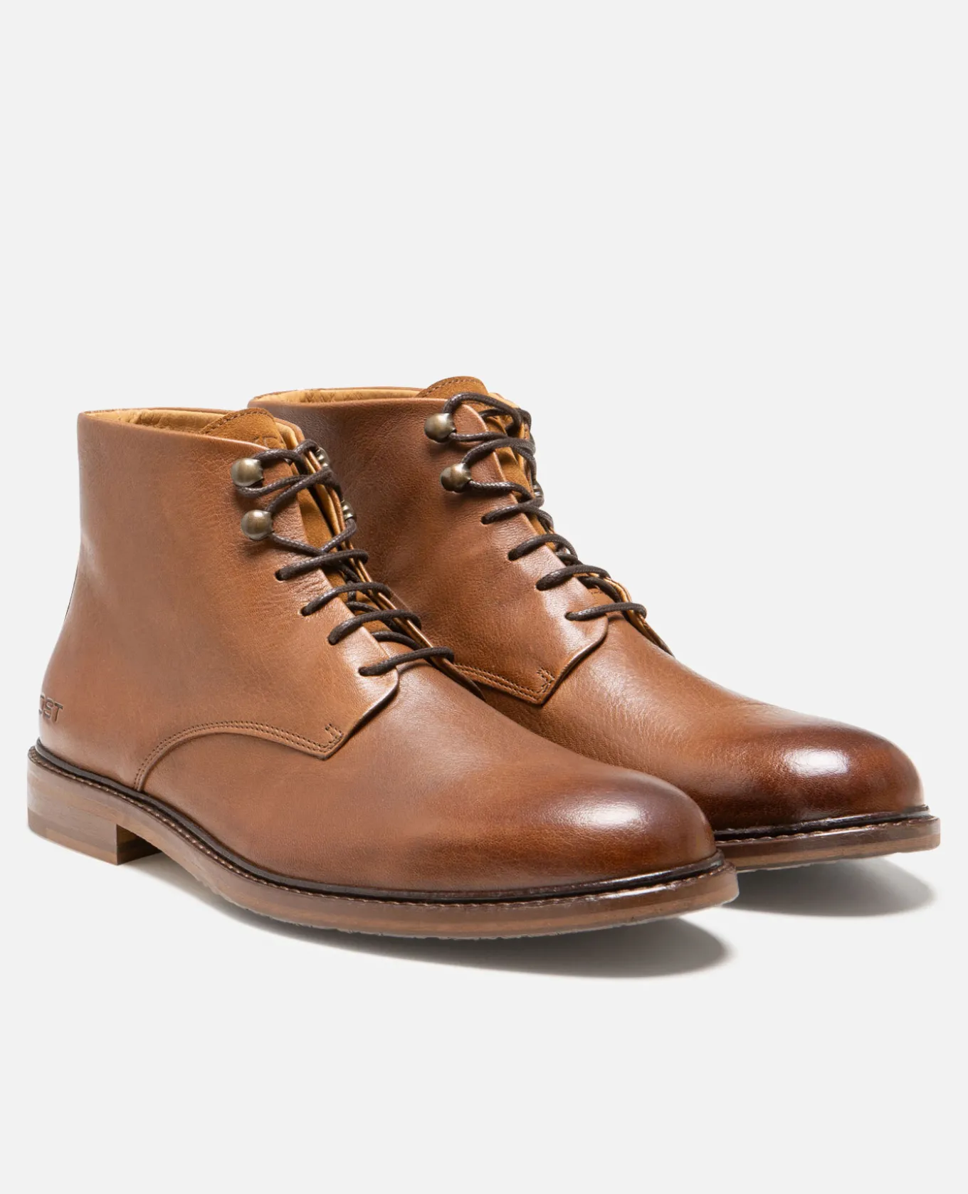 VOGUE VGT Boots cuir tannage végétal Marron